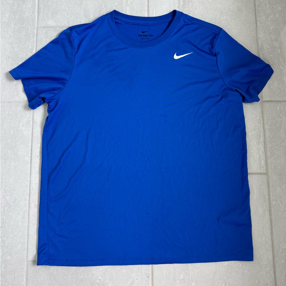 Nike Women’s Blue Short Sleeve Dri-Fit Tee